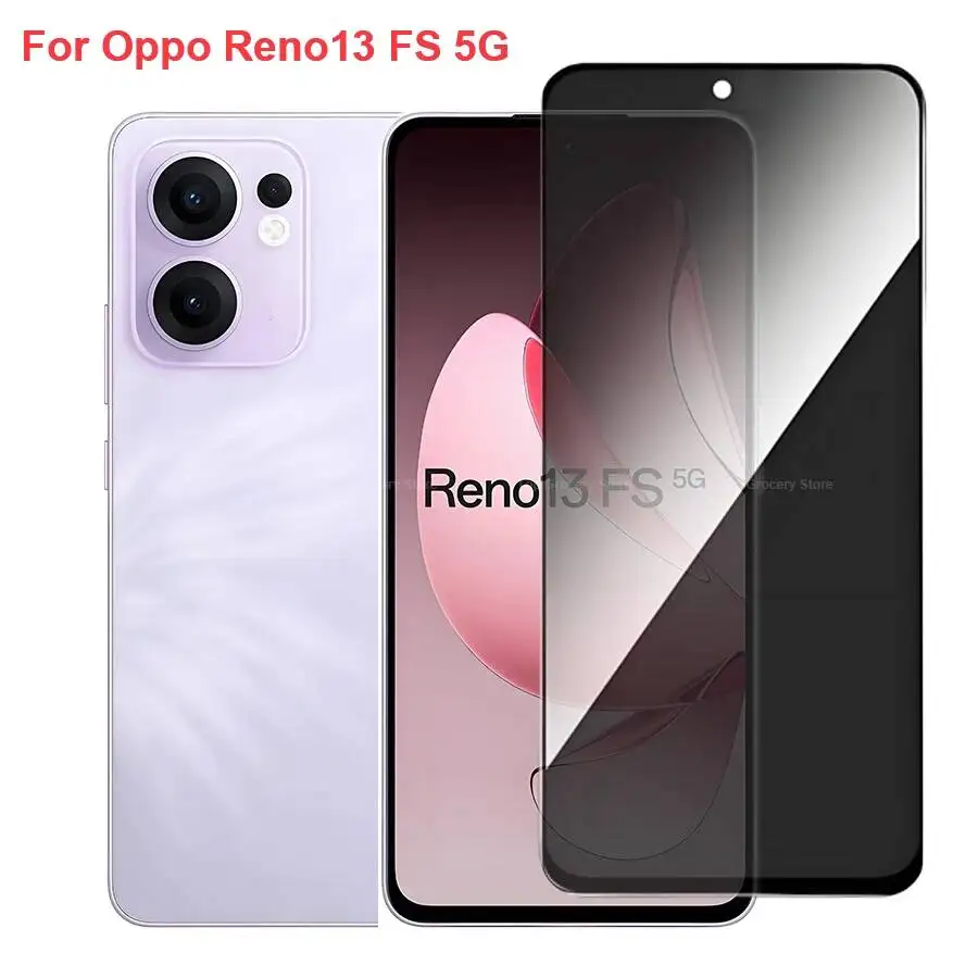 Oppo Reno13 FS Anti Spy Privacy Tempered Glass Protector Compatible For Reno13fs 5G Full Cover Screen Phone Film
Oppo Reno13 FS Anti Spy Privacy Tempered Glass Protector Compatible For Reno13fs 5G Full Cover Screen Phone Film