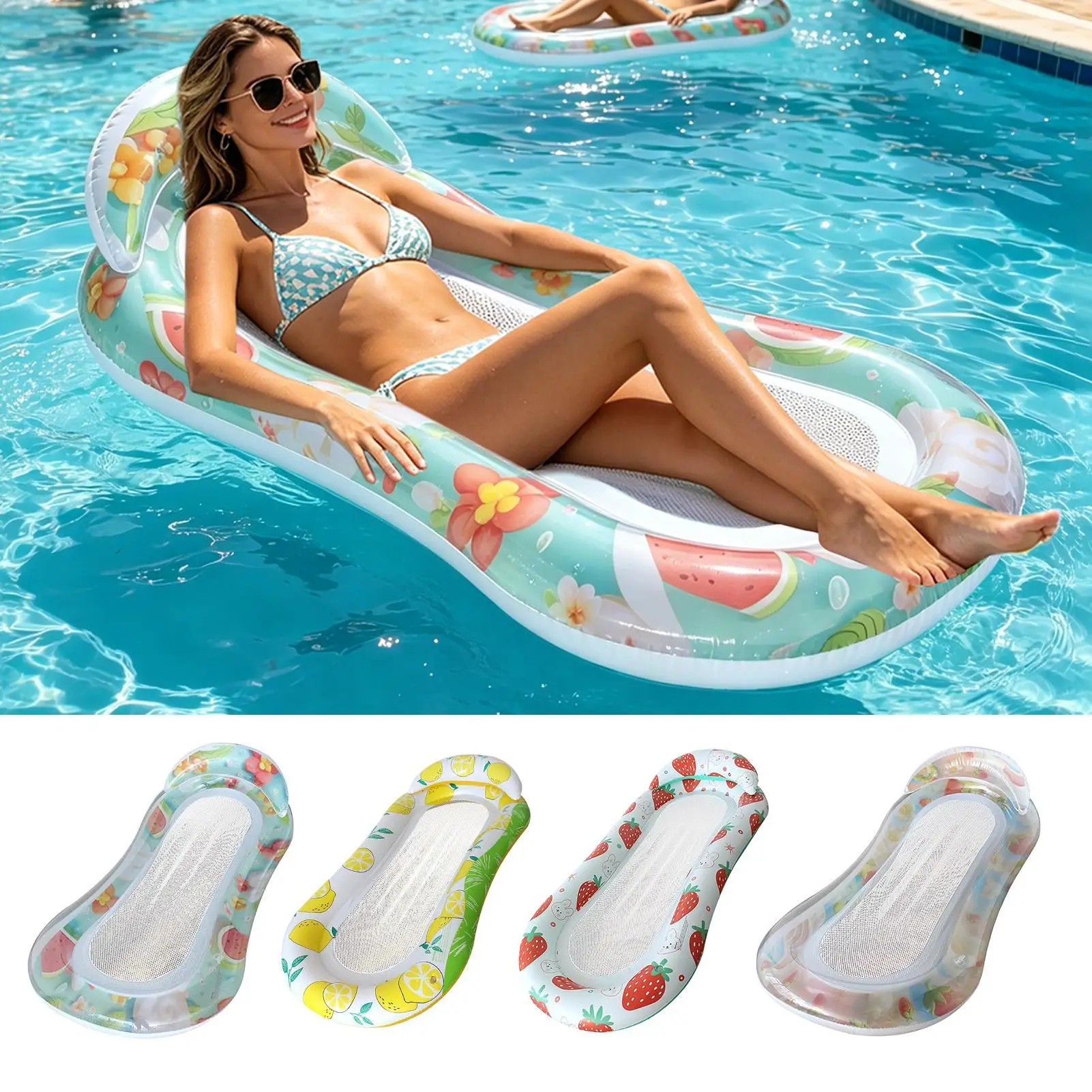 Adult Heavy Duty Pool Float Inflatable Large Lounger Chair Floating Water Seat for Summer Lake Beach River Party Games Tanning
Adult Heavy Duty Pool Float Inflatable Large Lounger Chair Floating Water Seat for Summer Lake Beach River Party Games Tanning
