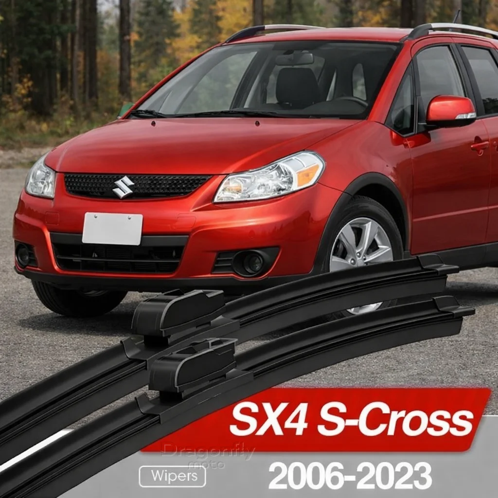 For Suzuki SX4 S-Cross 2006-2023 Front Windshield Wiper Blades 2pcs Windscreen Window Accessories 2007 2011 2013 2019 2021
For Suzuki SX4 S-Cross 2006-2023 Front Windshield Wiper Blades 2pcs Windscreen Window Accessories 2007 2011 2013 2019 2021