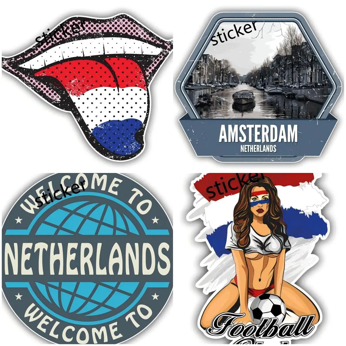Netherlands Car Truck Decal Bumper Window Vinyl Stickers Interior Decoration Decor Robot Tuning Car Decorations
Netherlands Car Truck Decal Bumper Window Vinyl Stickers Interior Decoration Decor Robot Tuning Car Decorations