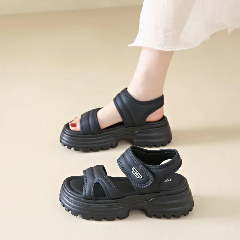 2025 New Women's Sandals Thick-soled One-strap Beach Sandals Summer Non-slip Back-trip Peep-toe Female Shoes
2025 New Women's Sandals Thick-soled One-strap Beach Sandals Summer Non-slip Back-trip Peep-toe Female Shoes