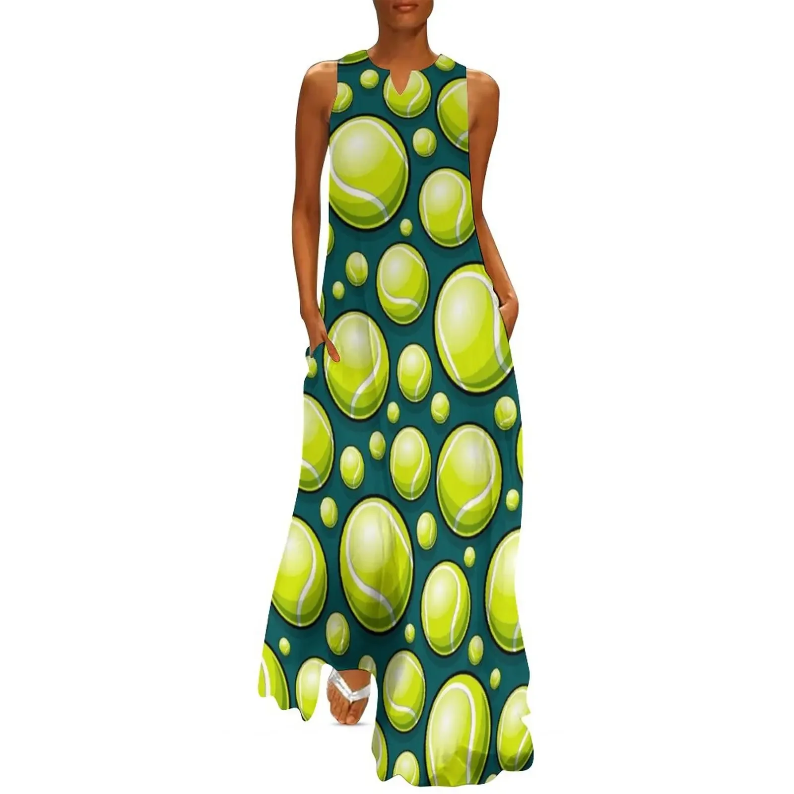 Seamless with tennis ball graphics Long Dress women's evening dresses 2025 womans clothing Dress
Seamless with tennis ball graphics Long Dress women's evening dresses 2025 womans clothing Dress