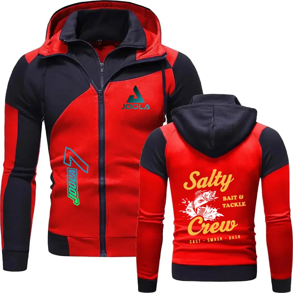 Men's Red Black Patchwork Zip Up Hoodie with Ocean Inspired Salty Print Casual Sportswear Jacket
Men's Red Black Patchwork Zip Up Hoodie with Ocean Inspired Salty Print Casual Sportswear Jacket