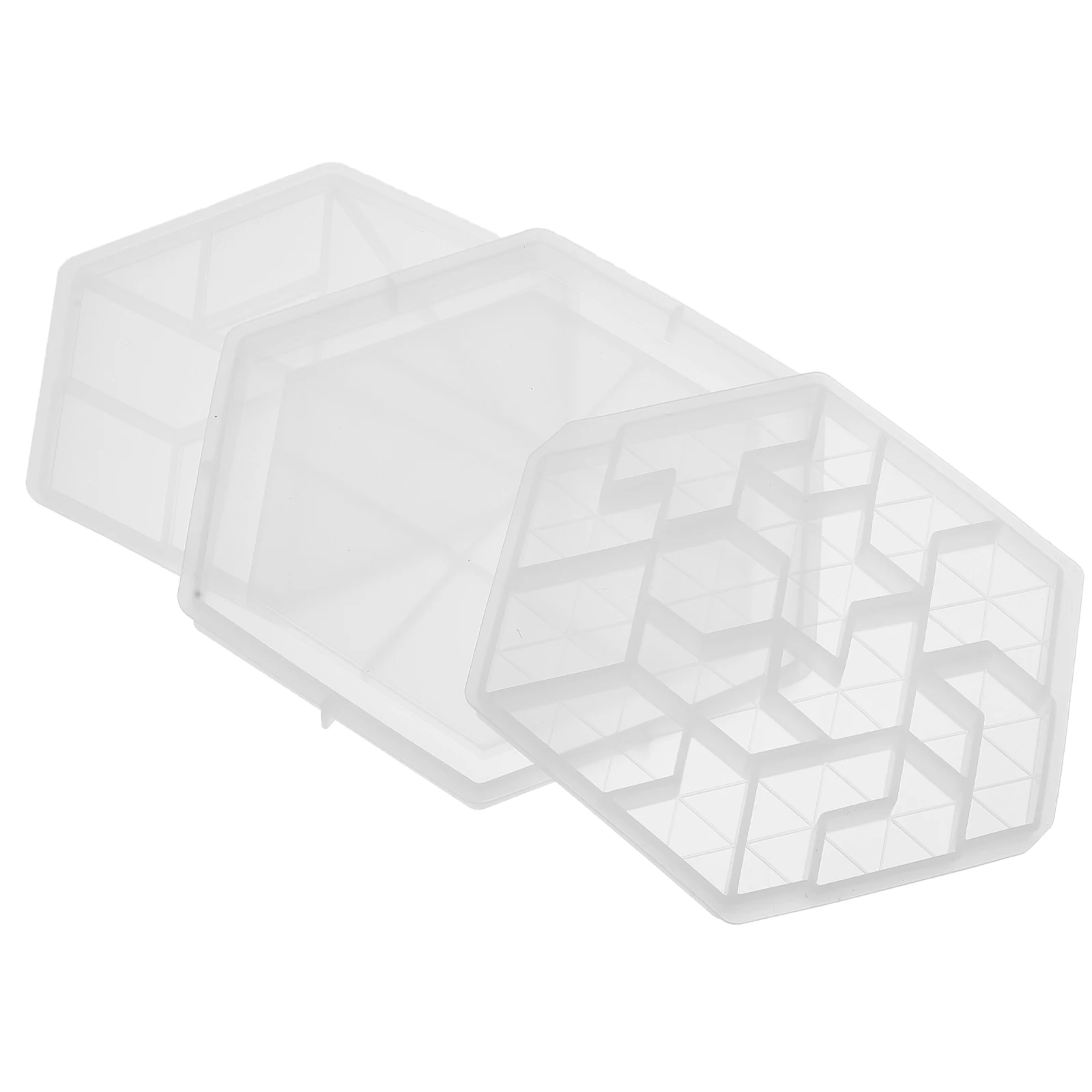 3pcs Hexagonal Jigsaw Puzzle Mold Silicone DIY Craft Nonstick Reusable Jewelry Accessories Decorations Tangram Beads
3pcs Hexagonal Jigsaw Puzzle Mold Silicone DIY Craft Nonstick Reusable Jewelry Accessories Decorations Tangram Beads