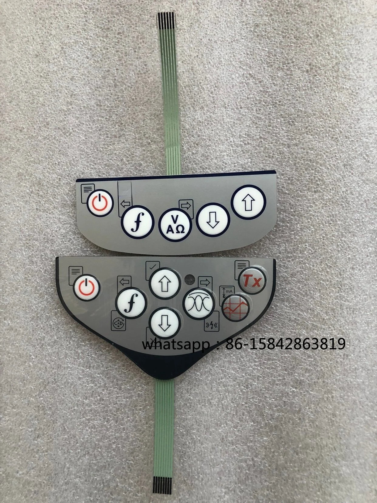Pipeline detector RD8000, RD8100 button film, button panel
Pipeline detector RD8000, RD8100 button film, button panel