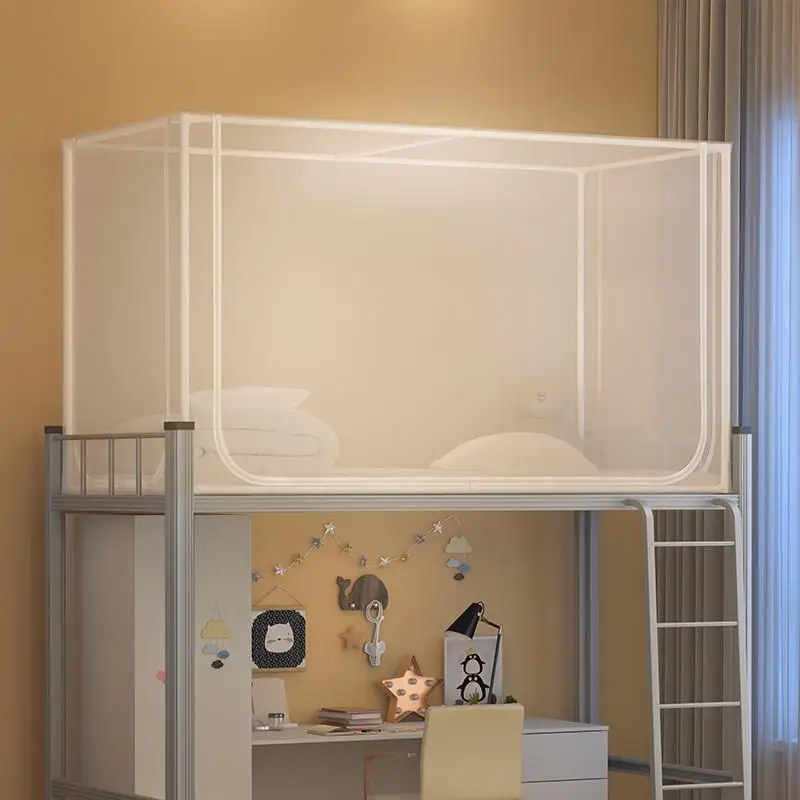 Integrated Mosquito Net for Dormitory Bedding Single Bed Upper And Lower Bunk Beds Universal High School Student Residency
Integrated Mosquito Net for Dormitory Bedding Single Bed Upper And Lower Bunk Beds Universal High School Student Residency