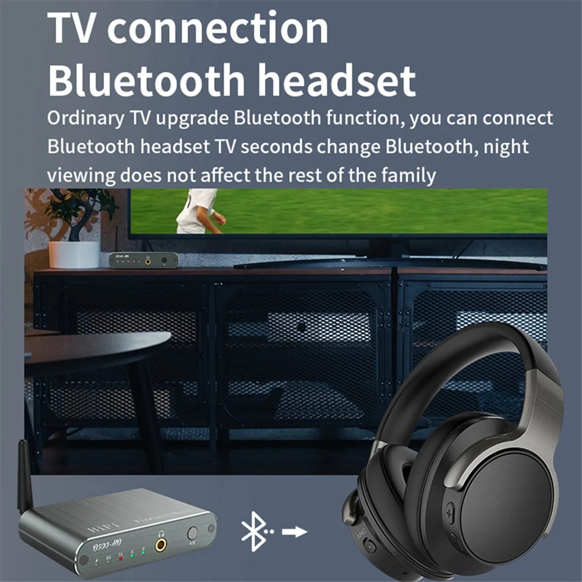 POP-l2-In-1 Bluetooth HIFI Wireless Receiver Transmitter One Tow Two Speaker Phone Support APTX-HD/LL Receiver
POP-l2-In-1 Bluetooth HIFI Wireless Receiver Transmitter One Tow Two Speaker Phone Support APTX-HD/LL Receiver