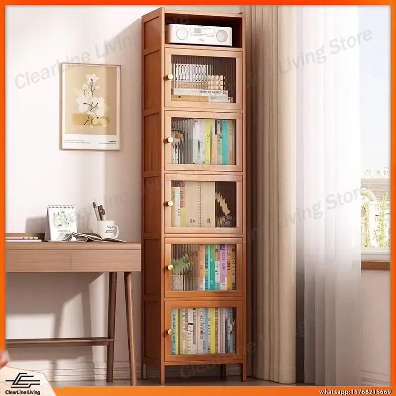 Modern Bookcase with Doors Multi-Tier Storage Cabinet Living Room Display Shelf Bookshelf for Books Decorative Storage
Modern Bookcase with Doors Multi-Tier Storage Cabinet Living Room Display Shelf Bookshelf for Books Decorative Storage