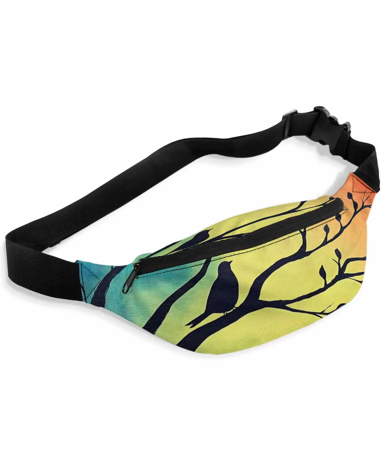 Bird Silhouette Watercolor Gradient Tree Waist Bag Women Men Belt Bags Large Capacity Waist Pack Unisex Crossbody Chest Bag
Bird Silhouette Watercolor Gradient Tree Waist Bag Women Men Belt Bags Large Capacity Waist Pack Unisex Crossbody Chest Bag