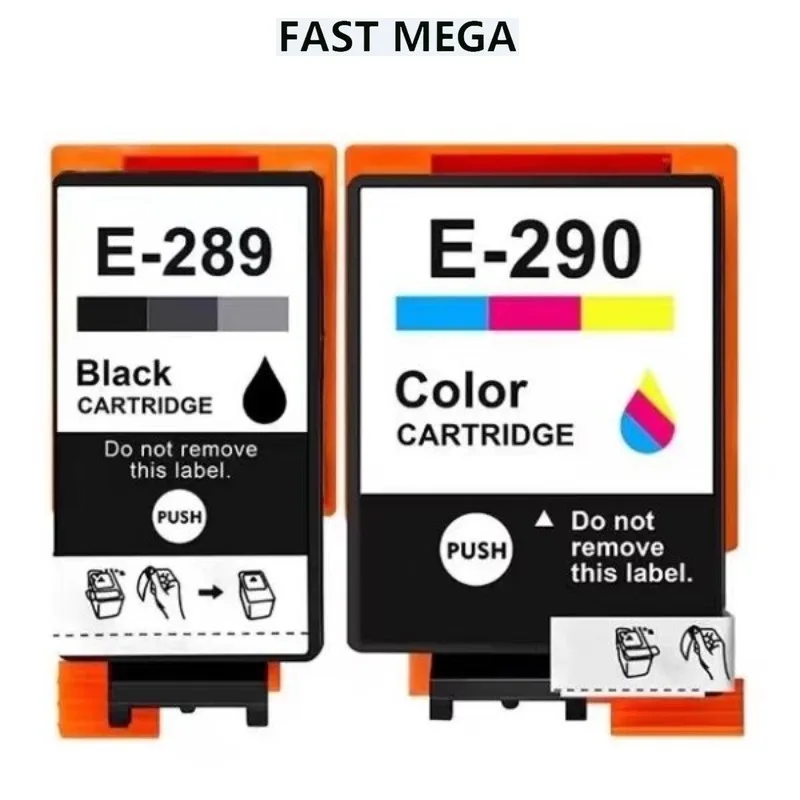 Suitable for Epson E289/E290 ink cartridge WF-100 printer ink black color WF100 portable
Suitable for Epson E289/E290 ink cartridge WF-100 printer ink black color WF100 portable