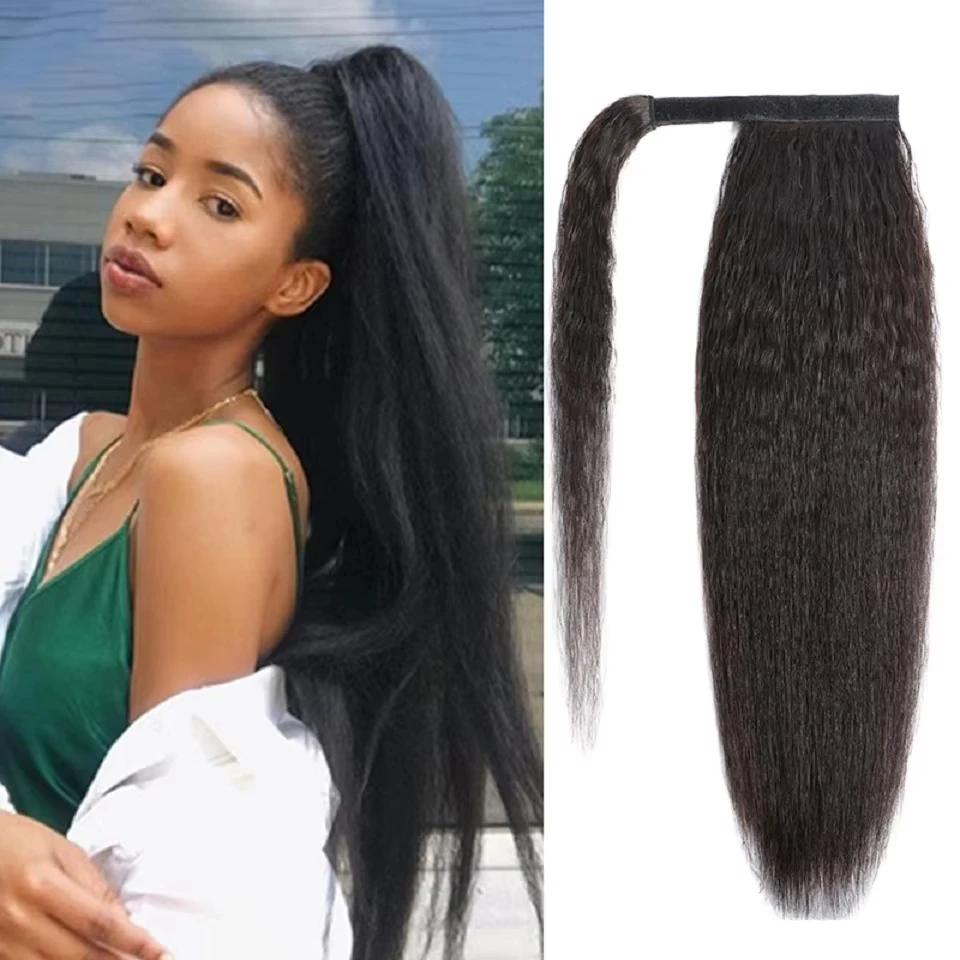 Натуральный прямой хвост-косичка Kinky Yaki из 100% натуральных необработанных человеческих волос, на заколке, цвет натуральный черный
Натуральный прямой хвост-косичка Kinky Yaki из 100% натуральных необработанных человеческих волос, на заколке, цвет натуральный черный