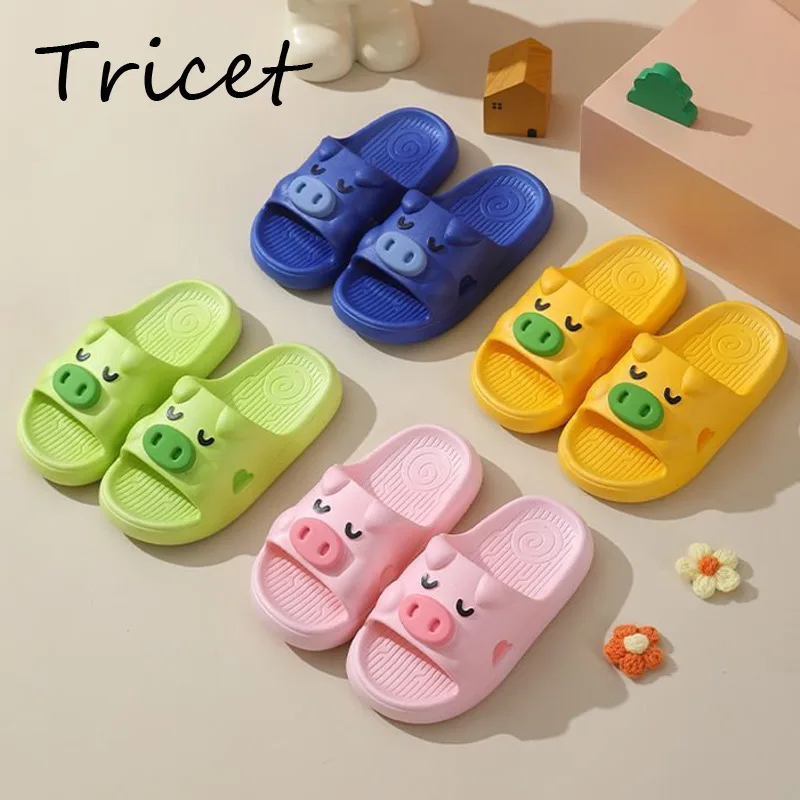 Summer Pig Girls Boys Slippers 2025 Cartoon PVC Non Slip Outdoor Slippers For Kids Soft Sole Home Bath Kids Beach Shoes
Summer Pig Girls Boys Slippers 2025 Cartoon PVC Non Slip Outdoor Slippers For Kids Soft Sole Home Bath Kids Beach Shoes