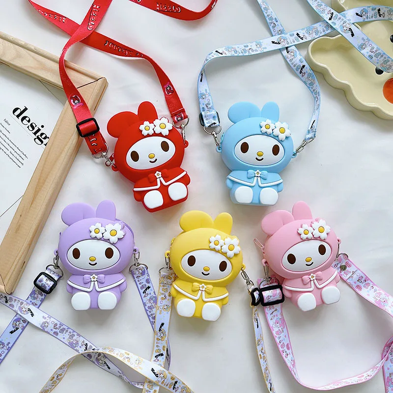 Sanrio My Melody Children Messenger Bag Girls Shoulder Bag Cartoon Coin Purse Silicone Messenger Bag
Sanrio My Melody Children Messenger Bag Girls Shoulder Bag Cartoon Coin Purse Silicone Messenger Bag