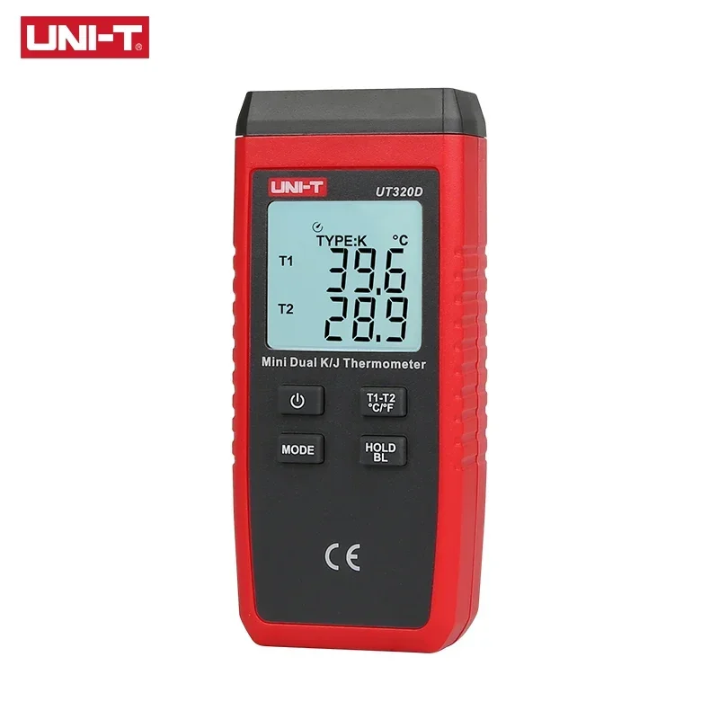 2025 UNI-T UT320D UT320A Thermometer hygrometer Thermokoppel contact type dual channel K/J temperature meter
2025 UNI-T UT320D UT320A Thermometer hygrometer Thermokoppel contact type dual channel K/J temperature meter
