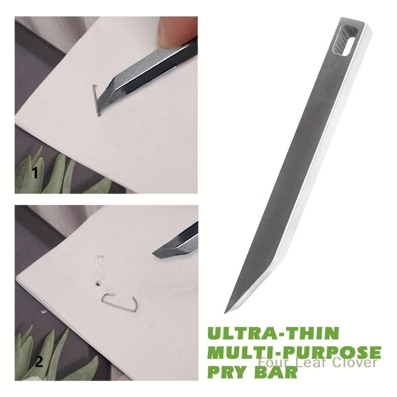 EDC Stainless Steel Pry Bar Heavy Duty Mini Keychain Prybar Mighty Portable Multitool Screwdriver Bottle Opener & Box Opener
EDC Stainless Steel Pry Bar Heavy Duty Mini Keychain Prybar Mighty Portable Multitool Screwdriver Bottle Opener & Box Opener