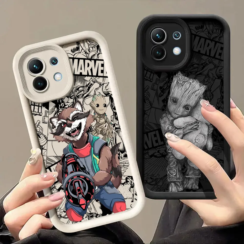 Groot Rocket Raccoon Marvel Case for Xiaomi Mi 13T 14 14T 15 15T Pro 17 Ultra Poco M7 M8 F8 F7 X6 X7 X8 Pro Max Shockproof Cover
Groot Rocket Raccoon Marvel Case for Xiaomi Mi 13T 14 14T 15 15T Pro 17 Ultra Poco M7 M8 F8 F7 X6 X7 X8 Pro Max Shockproof Cover