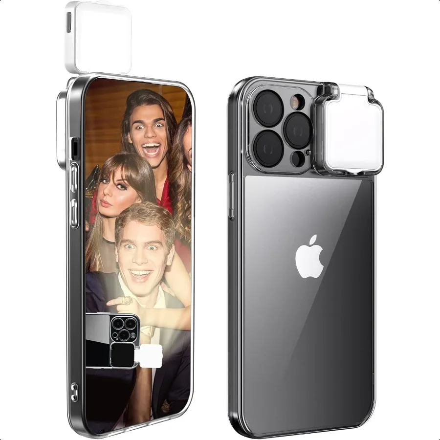 with LED Builtin LightUp Selfie Light for iPhone 16 Pro Max Case Compatible TIK Tok Stream Makeup Live Video Selfie Illuminate
with LED Builtin LightUp Selfie Light for iPhone 16 Pro Max Case Compatible TIK Tok Stream Makeup Live Video Selfie Illuminate