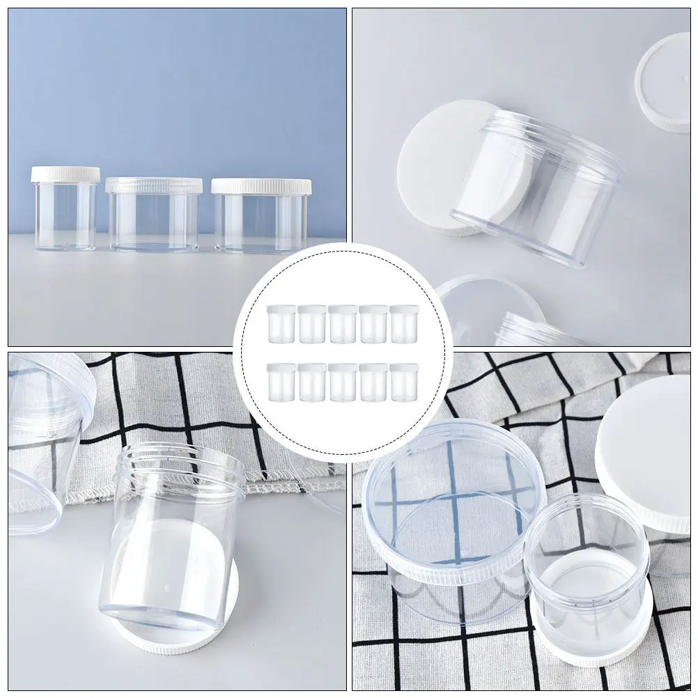 10Pcs Compact Lightweight Empty Face Cream Box Leakproof Refillable Storage Sub Container for Travel Business Camping
10Pcs Compact Lightweight Empty Face Cream Box Leakproof Refillable Storage Sub Container for Travel Business Camping