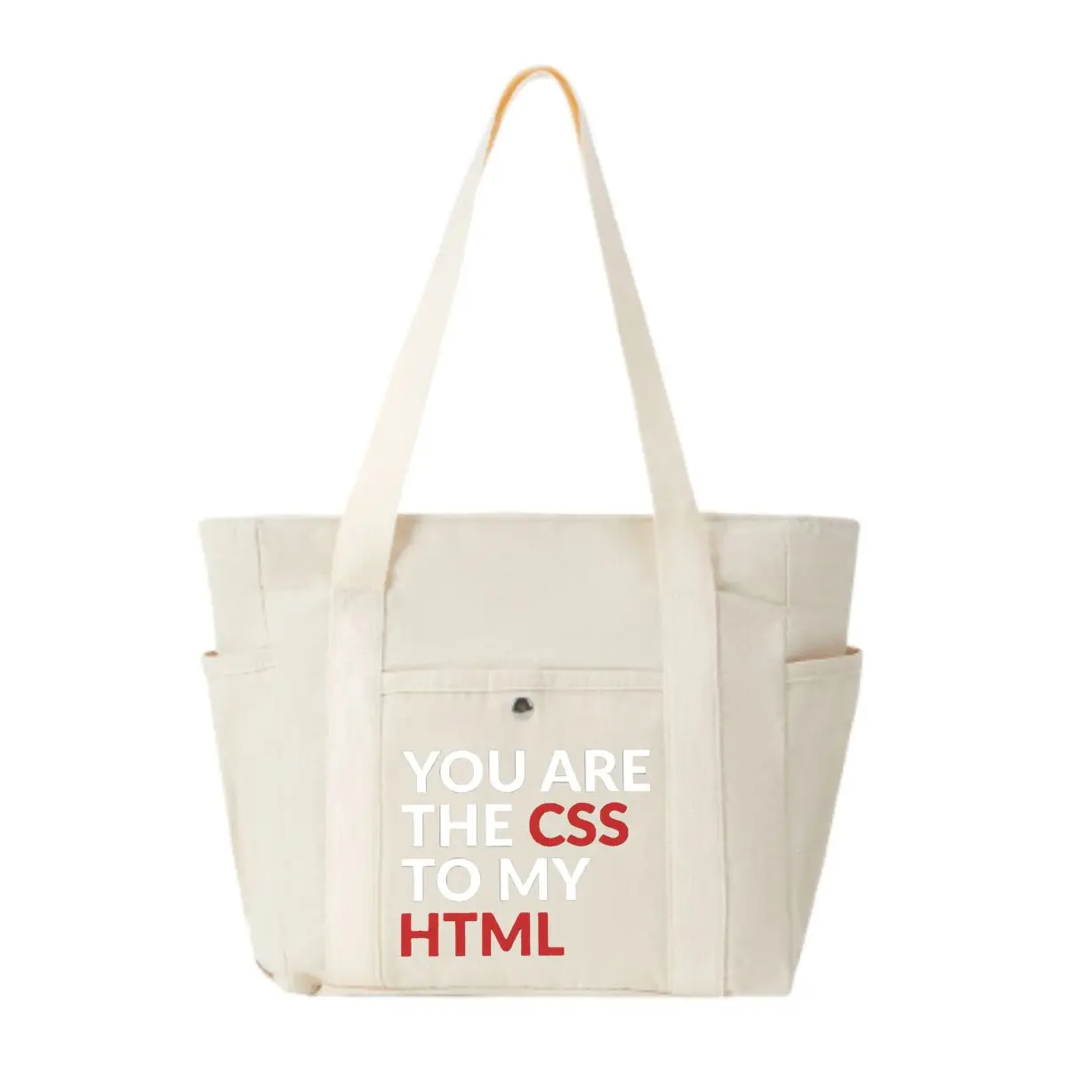 You Are the CSS to My HTML Text Casual Canvas Tote Women's Basic Vintage Work Commute Bag
You Are the CSS to My HTML Text Casual Canvas Tote Women's Basic Vintage Work Commute Bag