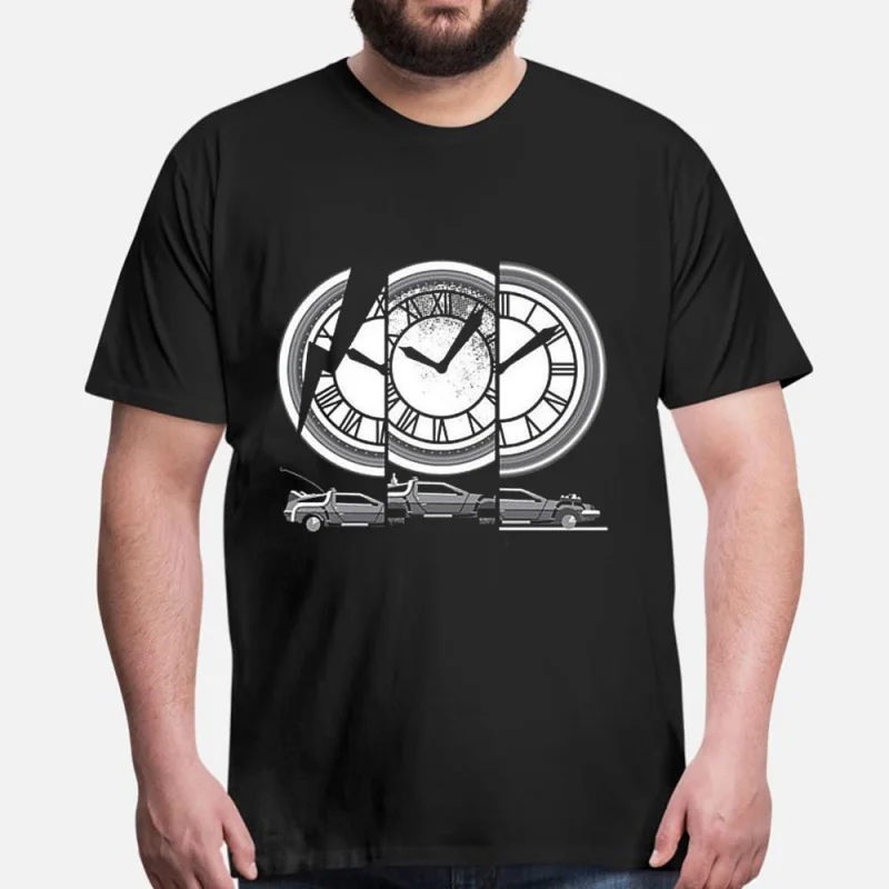 Retro Sci-fi Back To The Future Doc Brown Time Machine t shirt 0521 Delorean and Flux Capacitor Graphic Clothes All size Tee
Retro Sci-fi Back To The Future Doc Brown Time Machine t shirt 0521 Delorean and Flux Capacitor Graphic Clothes All size Tee