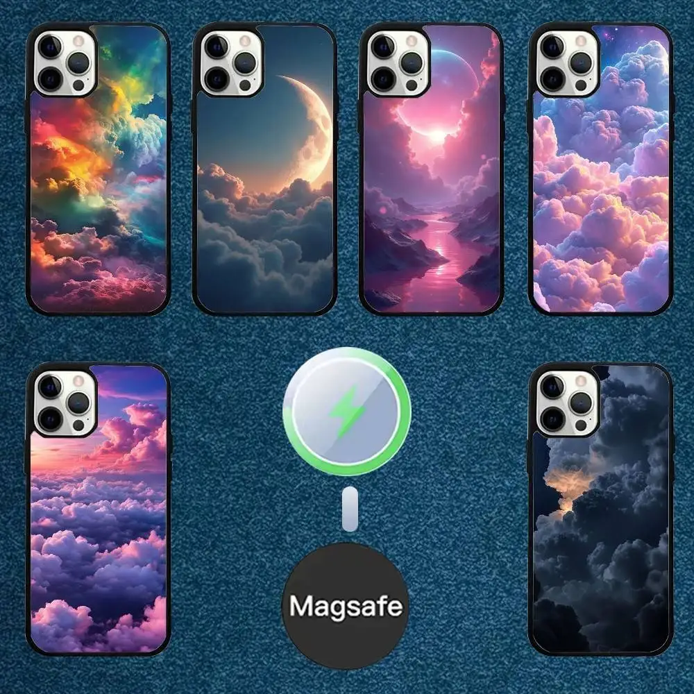 Mganetic Cloud Phone Case For iPhone 16,15,14,13,12,11,Plus,Pro,Max Mini Magsafe Magnetic Wireless Charging
Mganetic Cloud Phone Case For iPhone 16,15,14,13,12,11,Plus,Pro,Max Mini Magsafe Magnetic Wireless Charging