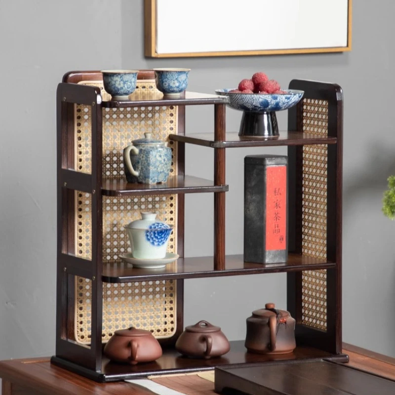 Chinese Tea Set Curio Shelf Tabletop Display & Storage Organizer for Yixing Teapot Home Decor Showcase Tea Accessories
Chinese Tea Set Curio Shelf Tabletop Display & Storage Organizer for Yixing Teapot Home Decor Showcase Tea Accessories