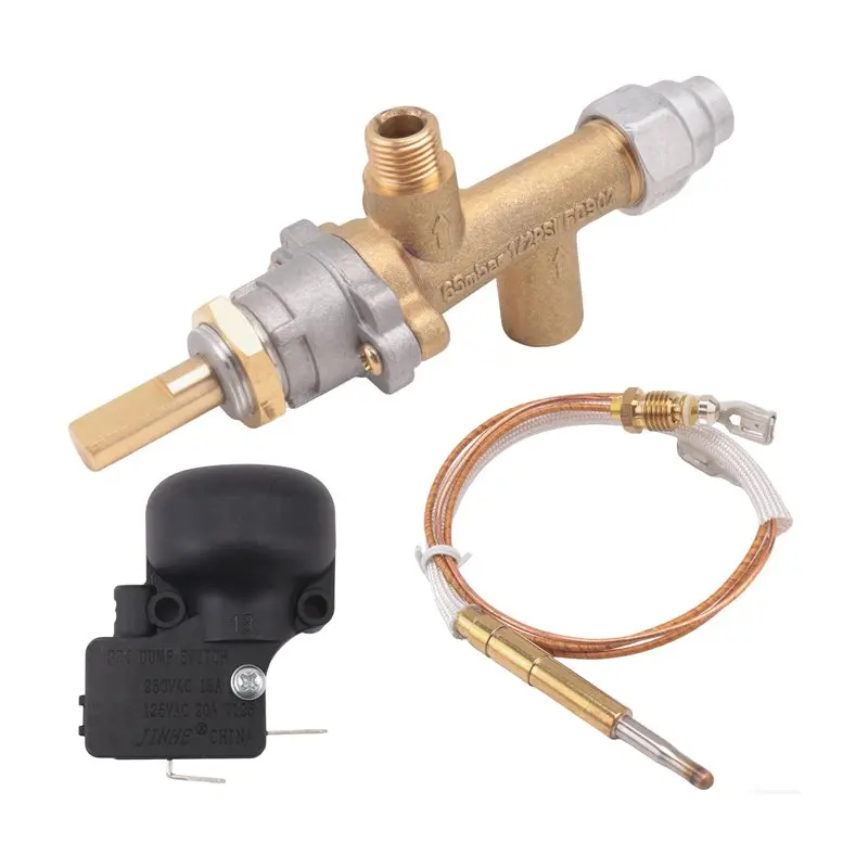 24-Hour Hotsale Gas Patio Heater Control Valve Thermocouple Sensor Dump Switch Knob Propane Lpg Fire Pit Control Safety Pilot Po
24-Hour Hotsale Gas Patio Heater Control Valve Thermocouple Sensor Dump Switch Knob Propane Lpg Fire Pit Control Safety Pilot Po