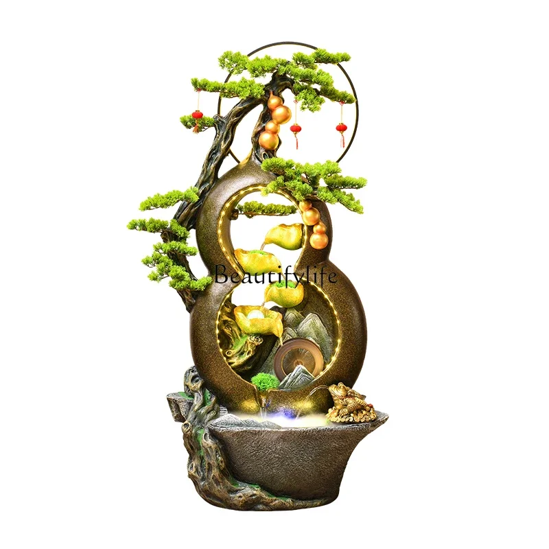 LXGolden toad flowing water landscape lucky gourd ornament circulating water fountain ornament 
LXGolden toad flowing water landscape lucky gourd ornament circulating water fountain ornament