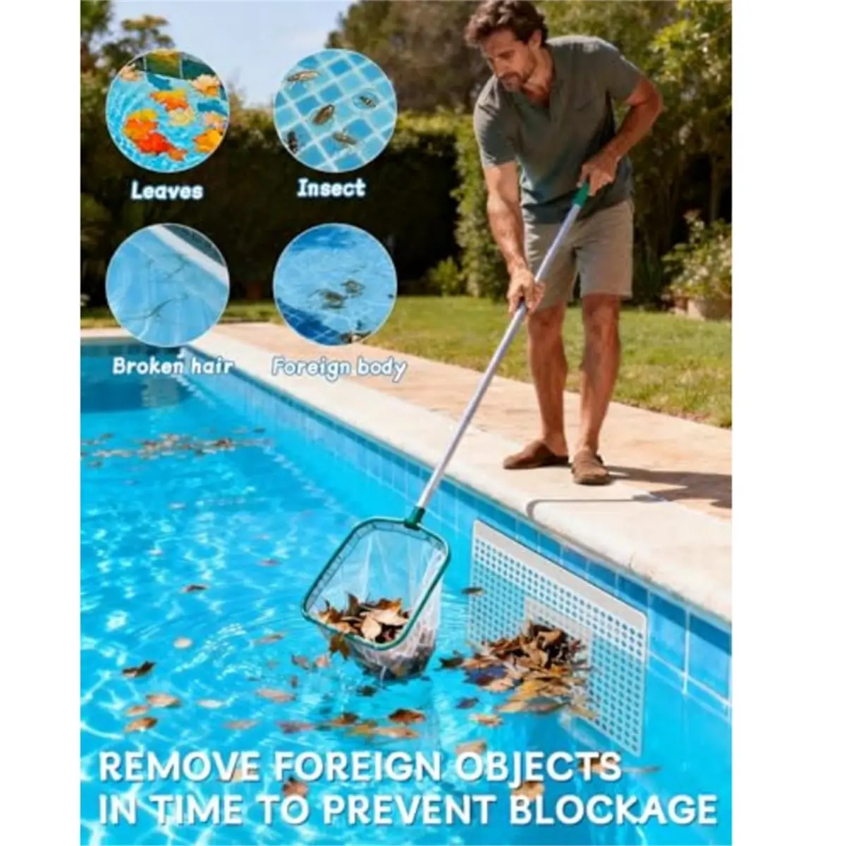 (ABHW) Magnetic Pool Skimmer Guard Skimmer Net Cover Protector Catch Leaves Debris Insects Prevents Skimmer Clogging Blockage
(ABHW) Magnetic Pool Skimmer Guard Skimmer Net Cover Protector Catch Leaves Debris Insects Prevents Skimmer Clogging Blockage