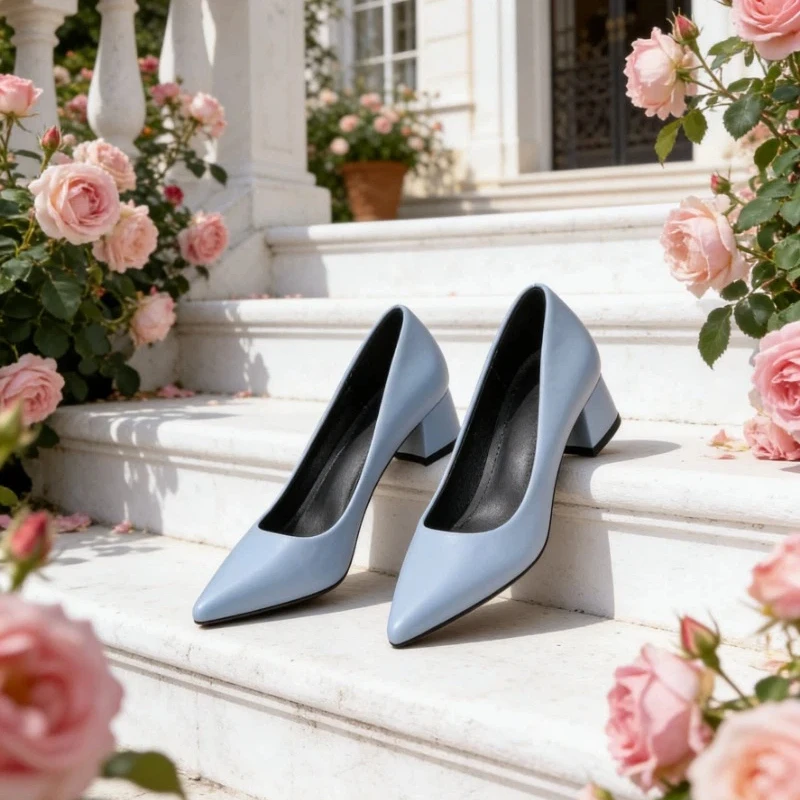 2026 Women's Pointed Toe Block Heel Pumps Comfortable Slip On Low Heel 3 Cm Office Work Formal Casual Daily Dress Shoes Footwear
2026 Women's Pointed Toe Block Heel Pumps Comfortable Slip On Low Heel 3 Cm Office Work Formal Casual Daily Dress Shoes Footwear