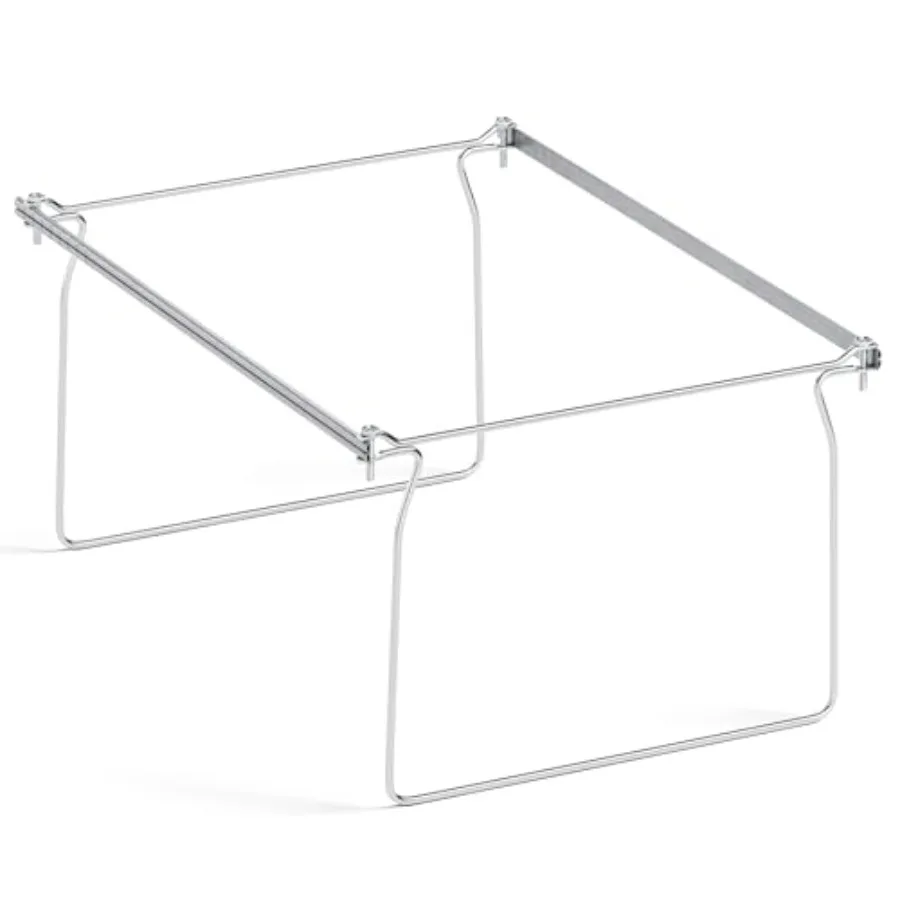 Hanging File Folder Frame, Letter Size File Drawer Organizer for Desks, Adjustable File Cabinet Rails 13.5 to 17.5 Inches, Set
Hanging File Folder Frame, Letter Size File Drawer Organizer for Desks, Adjustable File Cabinet Rails 13.5 to 17.5 Inches, Set