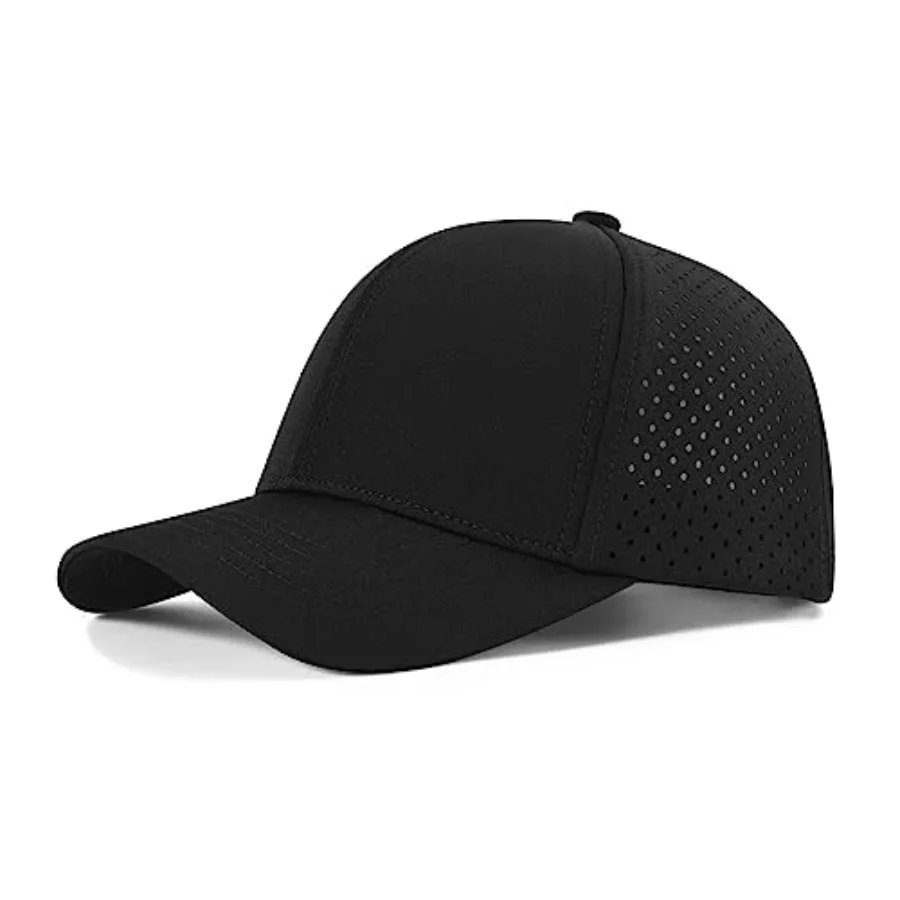 Men Quick Dry Baseball Cap Laser Cut Mesh Ball Curved Brim Snapback Hat
Men Quick Dry Baseball Cap Laser Cut Mesh Ball Curved Brim Snapback Hat