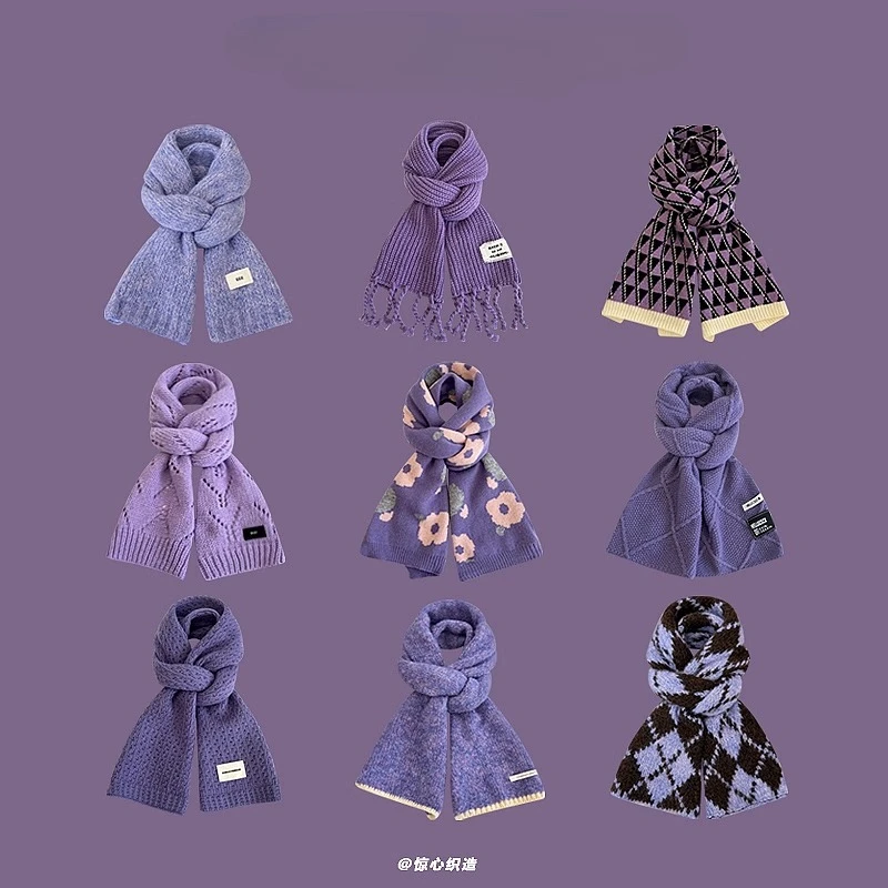 Японский дофамин, свежий синий шерстяной шарф, женский зимний теплый универсальный клетчатый шарф с нашивкой, светло-фиолетовый шарф для женщин
Японский дофамин, свежий синий шерстяной шарф, женский зимний теплый универсальный клетчатый шарф с нашивкой, светло-фиолетовый шарф для женщин