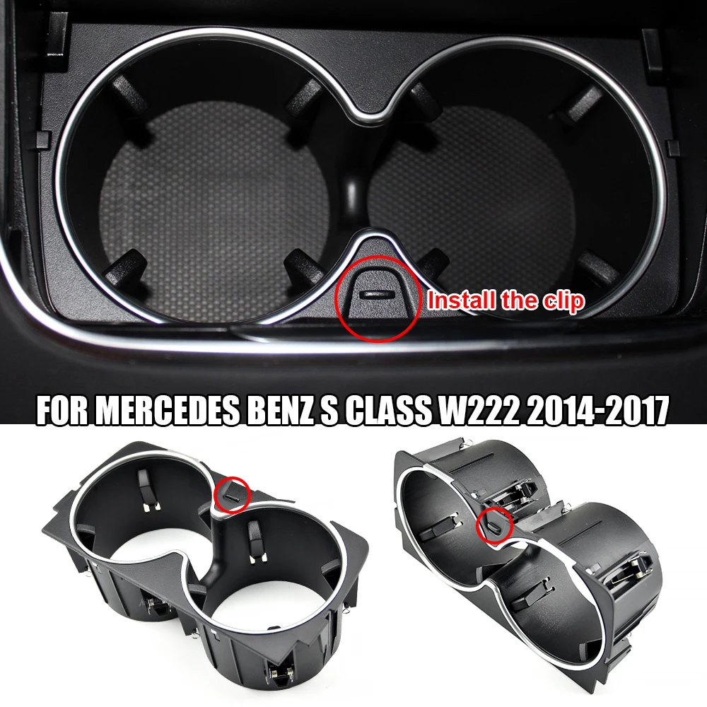 Automotive Center Console Drink Cup Holder Storage Box Drink Cup Holder For Mercedes Benz W222 S-Class 14-17 Parts A2226830075
Automotive Center Console Drink Cup Holder Storage Box Drink Cup Holder For Mercedes Benz W222 S-Class 14-17 Parts A2226830075