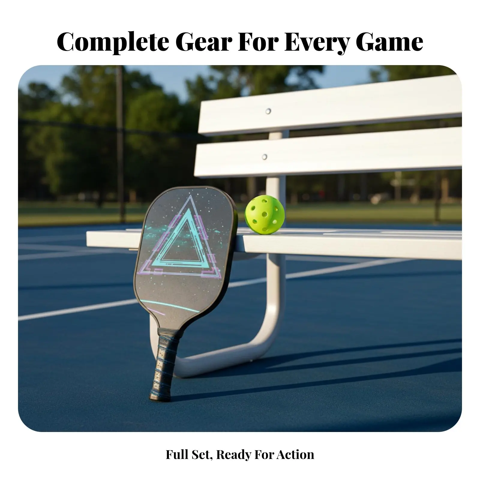 Pickleball Paddle Set Rim Protector Protection Fiberglass Pickleball Paddles Sports Equipment Anti-Slip Cushioned Grip
Pickleball Paddle Set Rim Protector Protection Fiberglass Pickleball Paddles Sports Equipment Anti-Slip Cushioned Grip