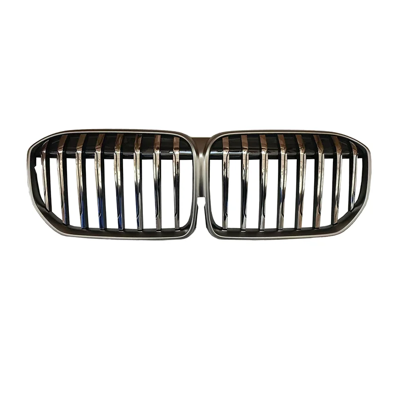Wholesale New Cross Silver Fiber Carbon Steel Auto Parts Front Bumper Grille for BMW 7 Series G12LCIM Car Accessories
Wholesale New Cross Silver Fiber Carbon Steel Auto Parts Front Bumper Grille for BMW 7 Series G12LCIM Car Accessories