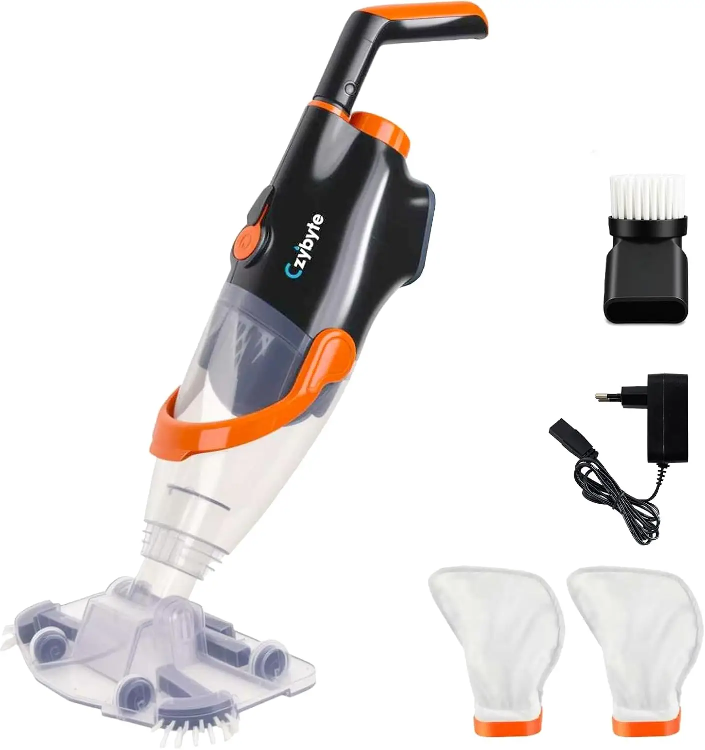 Rechargeable Handheld Pool Vacuum Cleaner with Strong Suction, 1-Hour Runtime, for Above Ground & Inground Pools, Spas, Hot Tubs
Rechargeable Handheld Pool Vacuum Cleaner with Strong Suction, 1-Hour Runtime, for Above Ground & Inground Pools, Spas, Hot Tubs