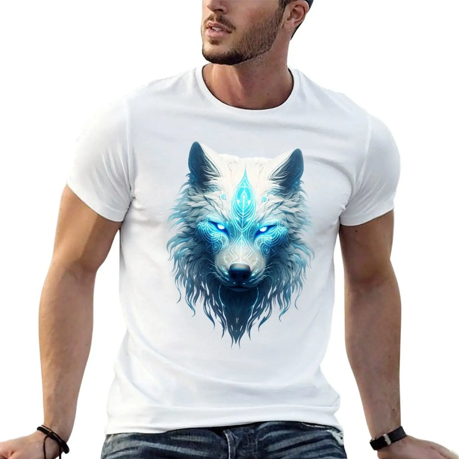 t T-Shirt shirts Wolf man for printed cotton shirts Cyber man funny for t
t T-Shirt shirts Wolf man for printed cotton shirts Cyber man funny for t
