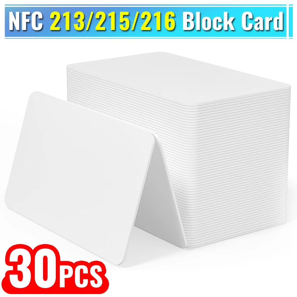 Rewritable RFID 13.56MHz Blank Card Ntag 216/215/213 Chip Clone Card Copyable Changeable Smart IC Card Duplicator White Cards
Rewritable RFID 13.56MHz Blank Card Ntag 216/215/213 Chip Clone Card Copyable Changeable Smart IC Card Duplicator White Cards