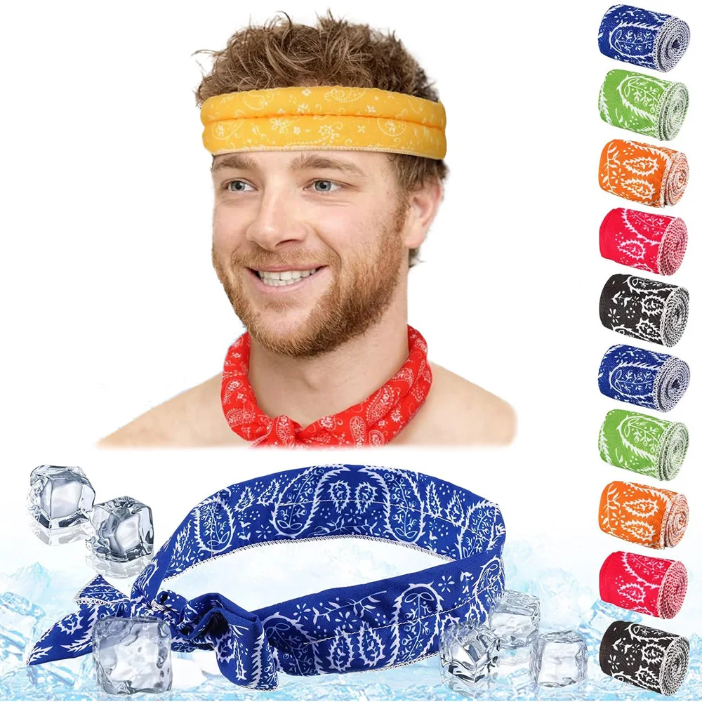 Evaporative Cooling Headband Cycling Sun Protection Summer Multifunctional Running Paisley Bandana Absorbent Forehead Sweatband
Evaporative Cooling Headband Cycling Sun Protection Summer Multifunctional Running Paisley Bandana Absorbent Forehead Sweatband