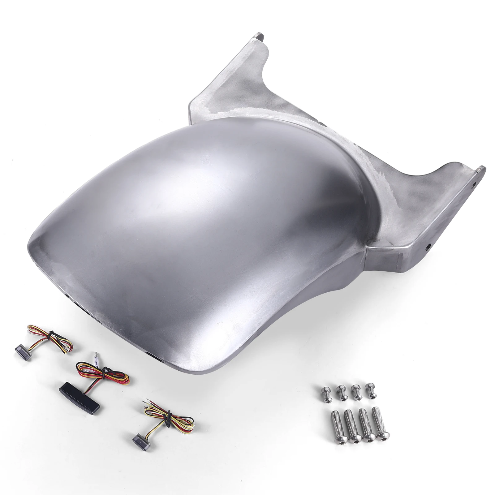 Короткое заднее крыло из стали для Harley Softail Breakout, брызговик с подсветкой, 2013-2017
Короткое заднее крыло из стали для Harley Softail Breakout, брызговик с подсветкой, 2013-2017