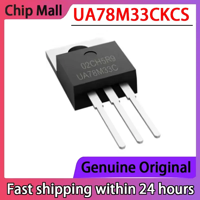 5 шт. новый оригинальный линейный регулятор UA78M33CKCS UA78M33C TO220 на складе 
5 шт. новый оригинальный линейный регулятор UA78M33CKCS UA78M33C TO220 на складе