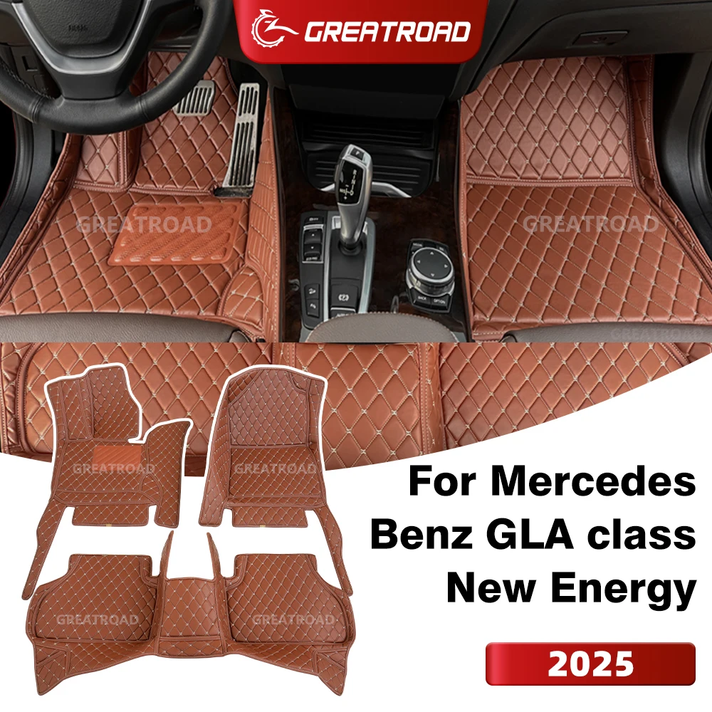 GREATROAD For Mercedes Benz GLA class New Energy (5-Seat) 2025 Custom Car Floor Mat Auto Carpet Cover Interior Accessories
GREATROAD For Mercedes Benz GLA class New Energy (5-Seat) 2025 Custom Car Floor Mat Auto Carpet Cover Interior Accessories
