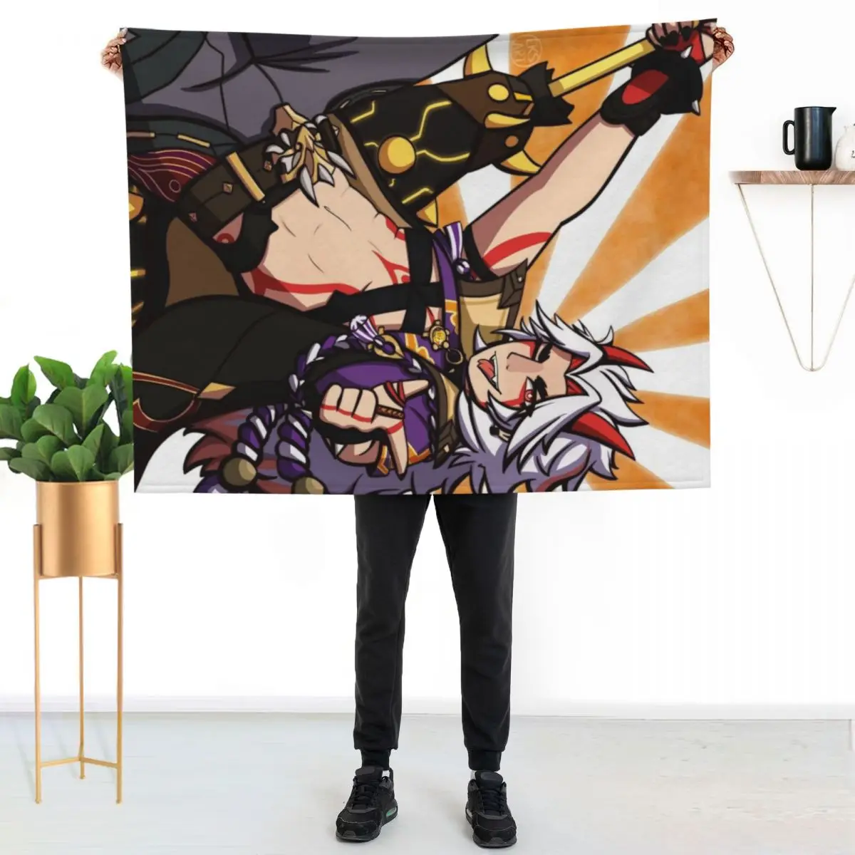 Arataki Itto Throw Blanket Soft Breathable Blanket for Night Sleeping
Arataki Itto Throw Blanket Soft Breathable Blanket for Night Sleeping