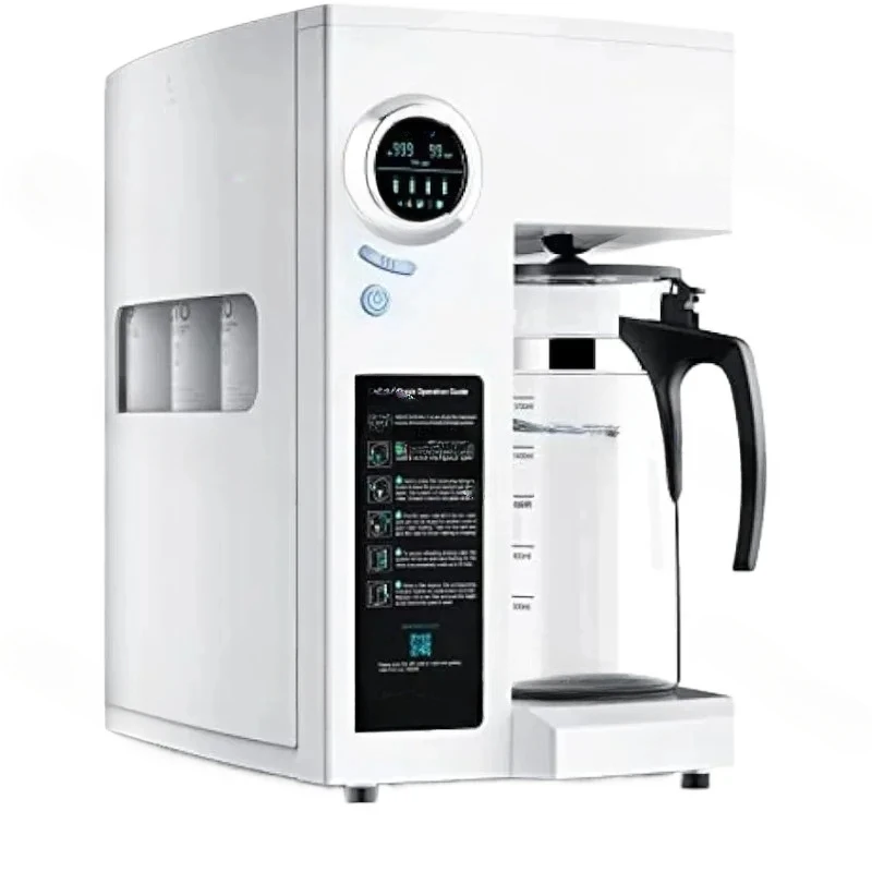 Reverse Osmosis System Countertop Water, 4 Stage Purification, Counter RO Filtration, 2:1 Pure to Drain
Reverse Osmosis System Countertop Water, 4 Stage Purification, Counter RO Filtration, 2:1 Pure to Drain