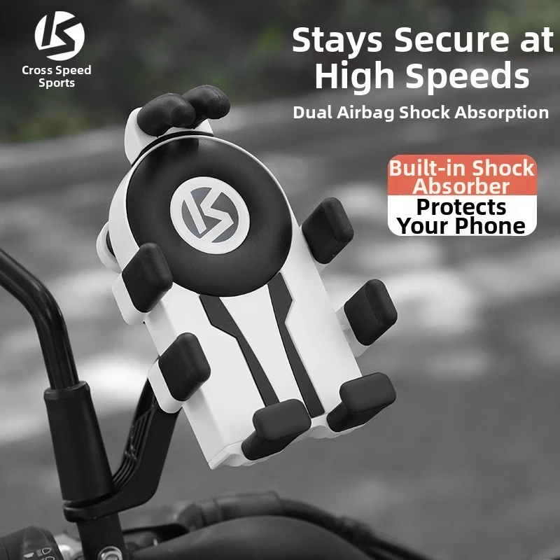 Motorcycle, Electric Vehicle, Bicycle Fixed Protective Phone Holder with Upgraded Airbag Shock Absorption
Motorcycle, Electric Vehicle, Bicycle Fixed Protective Phone Holder with Upgraded Airbag Shock Absorption