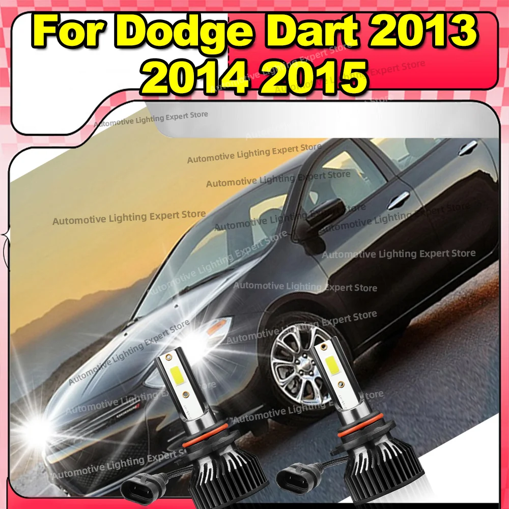 2Pcs LED Headlight 25000LM Canbus Car Lamps 6000K For Dodge Dart 2013 2014 2015
2Pcs LED Headlight 25000LM Canbus Car Lamps 6000K For Dodge Dart 2013 2014 2015