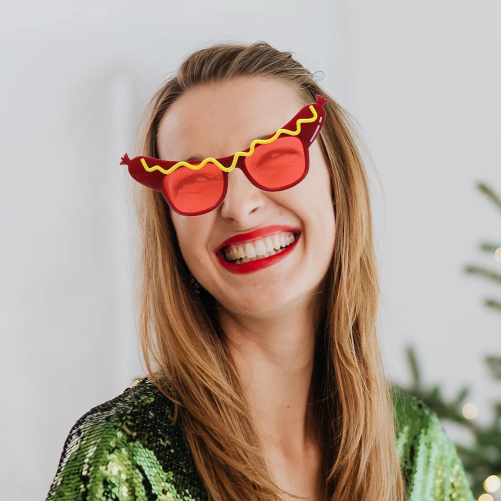 2Pcs Hot Dog Sunglasses Novelty Party Glasses Eyewear Costume Photo Booth Festival Halloween Birthday Funny Eyeglasses 
2Pcs Hot Dog Sunglasses Novelty Party Glasses Eyewear Costume Photo Booth Festival Halloween Birthday Funny Eyeglasses
