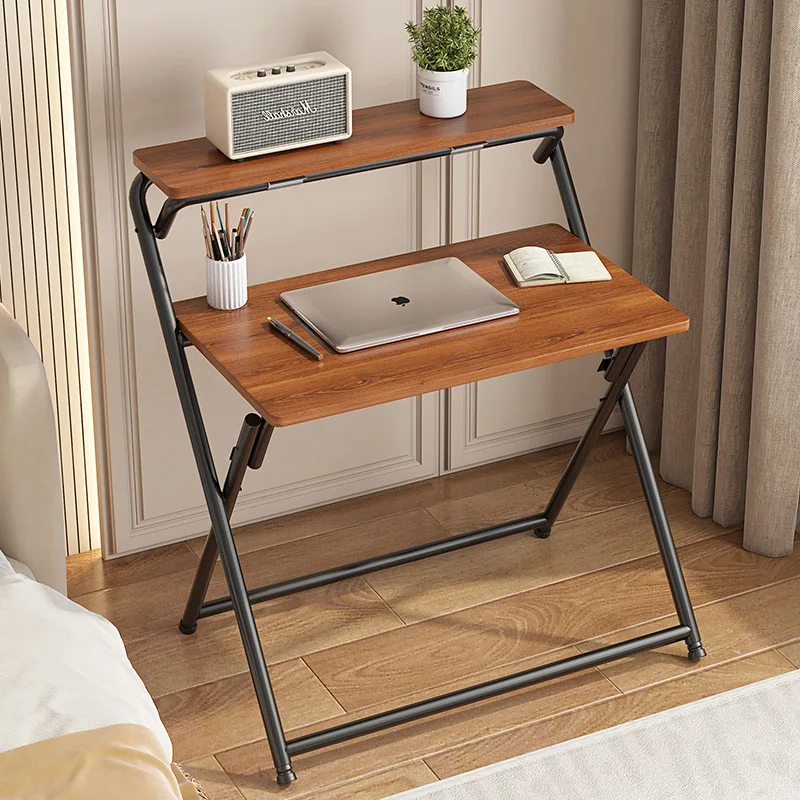 Desk folding table Student household small bedside and chairs Small Simple foldable study Computer
Desk folding table Student household small bedside and chairs Small Simple foldable study Computer