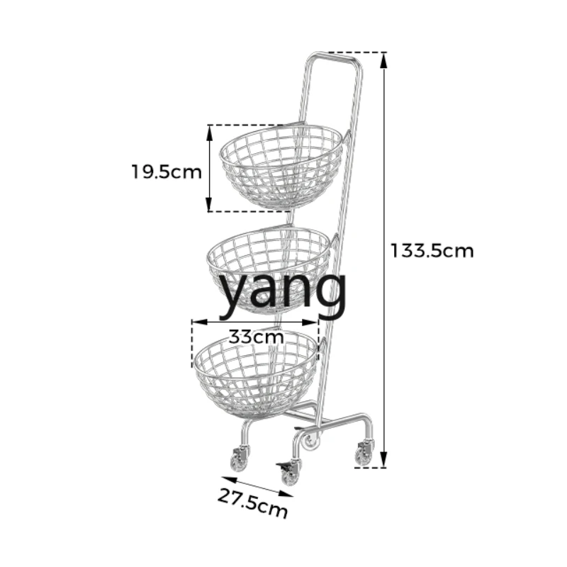 LT kitchen fruit and vegetable rack removable layered trolley snack storage rack
LT kitchen fruit and vegetable rack removable layered trolley snack storage rack